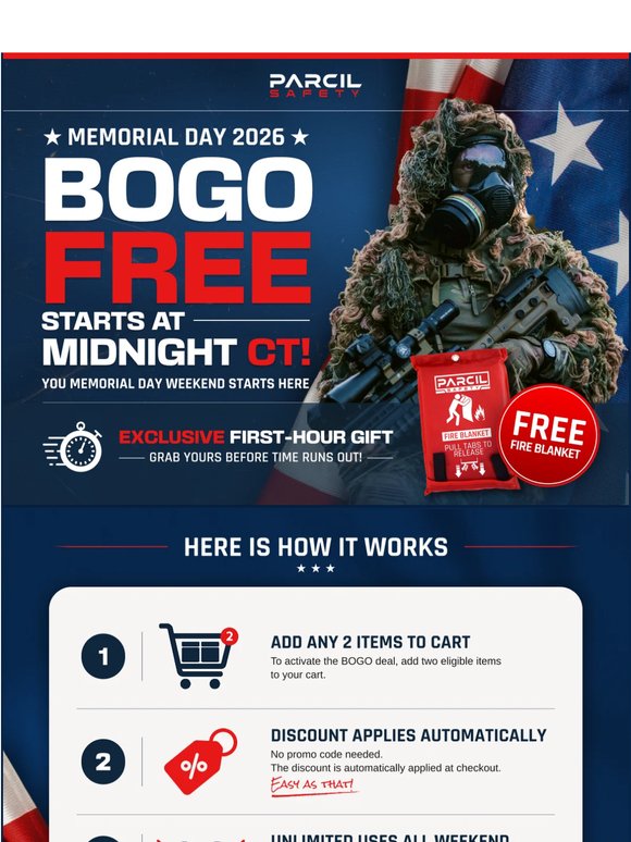 Buy One Get One Free starts tonight at midnight CST! Here's what to expect