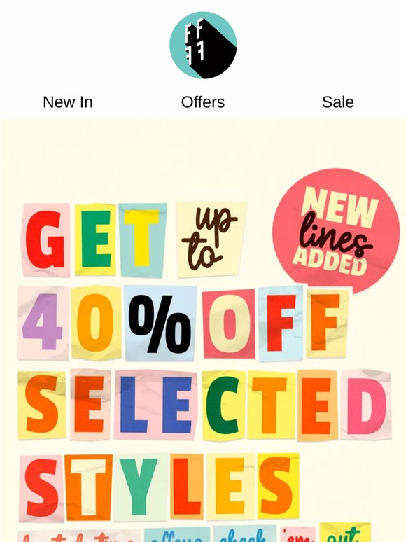 New lines. Big savings. Limited time. 🏷️