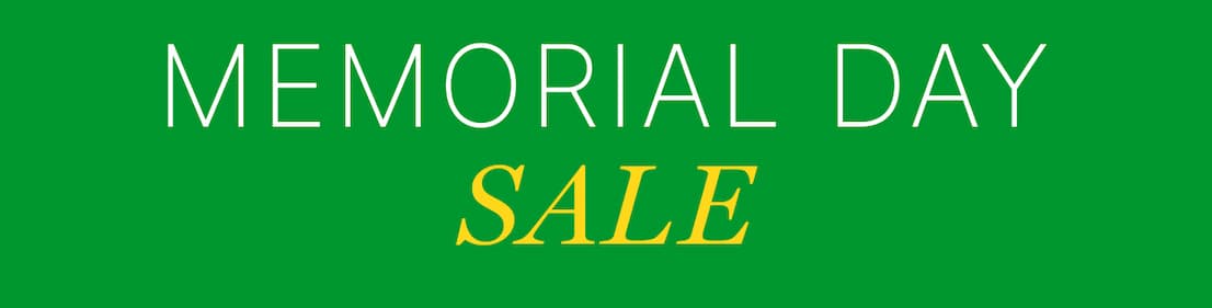 Memorial Day Sale