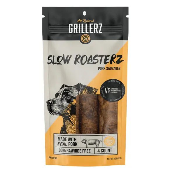 Image of Grillerz Slow Roasterz Pork Sausages, 4 Count, Pork #1 Ingredient