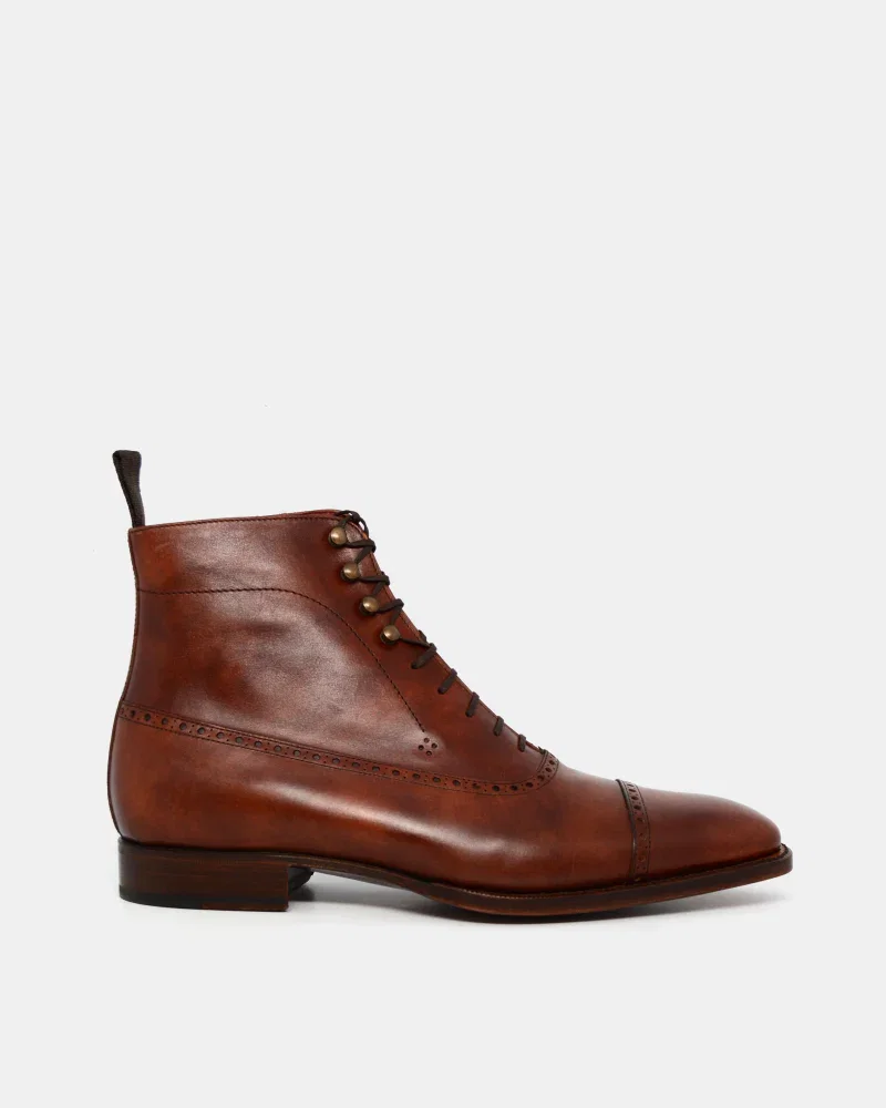 Image of Museum Cognac Balmoral Brogue Boot
