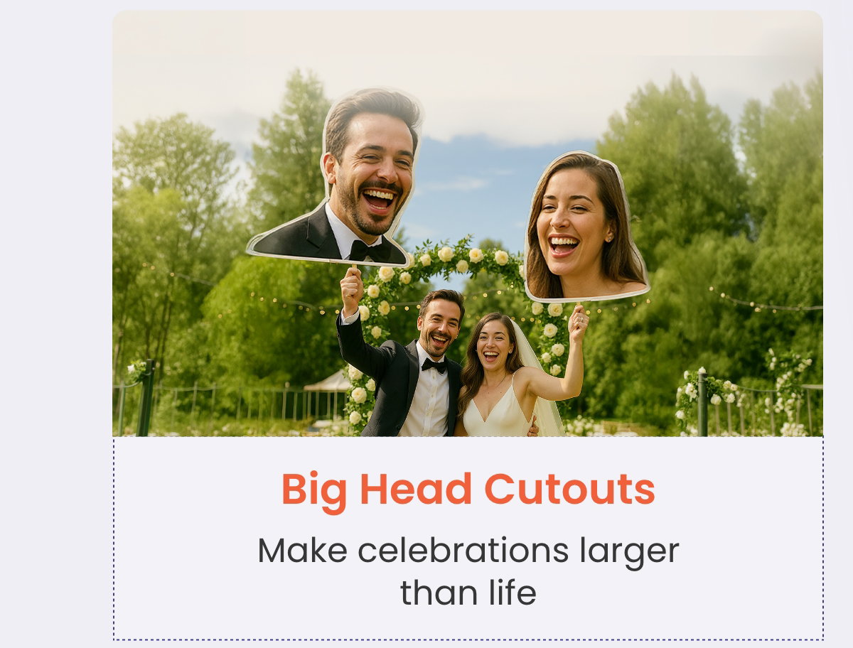Big Head Cutouts