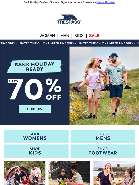 Don't Miss Up to 70% Off