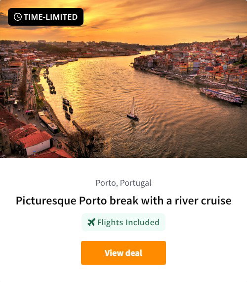 Picturesque Porto break with a river cruise