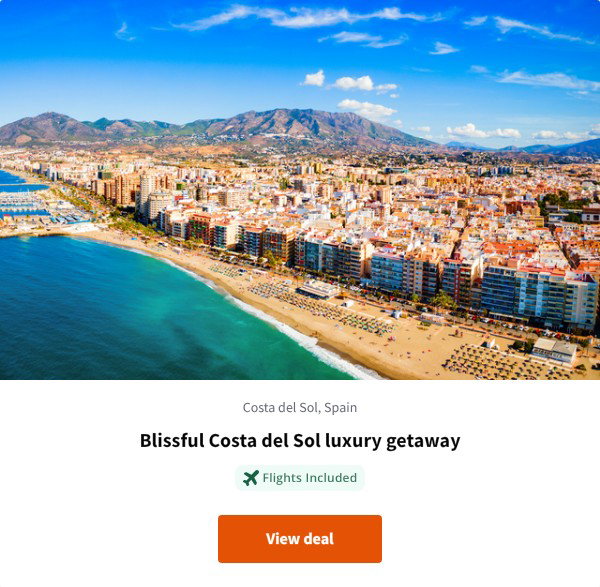 Blissful Costa del Sol luxury getaway