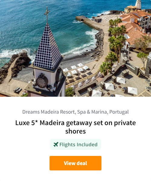 Luxe 5* Madeira getaway set on private shores