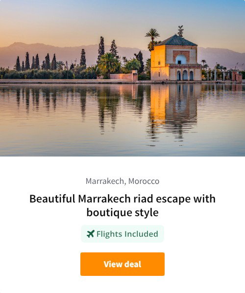 Beautiful Marrakech riad escape with boutique style