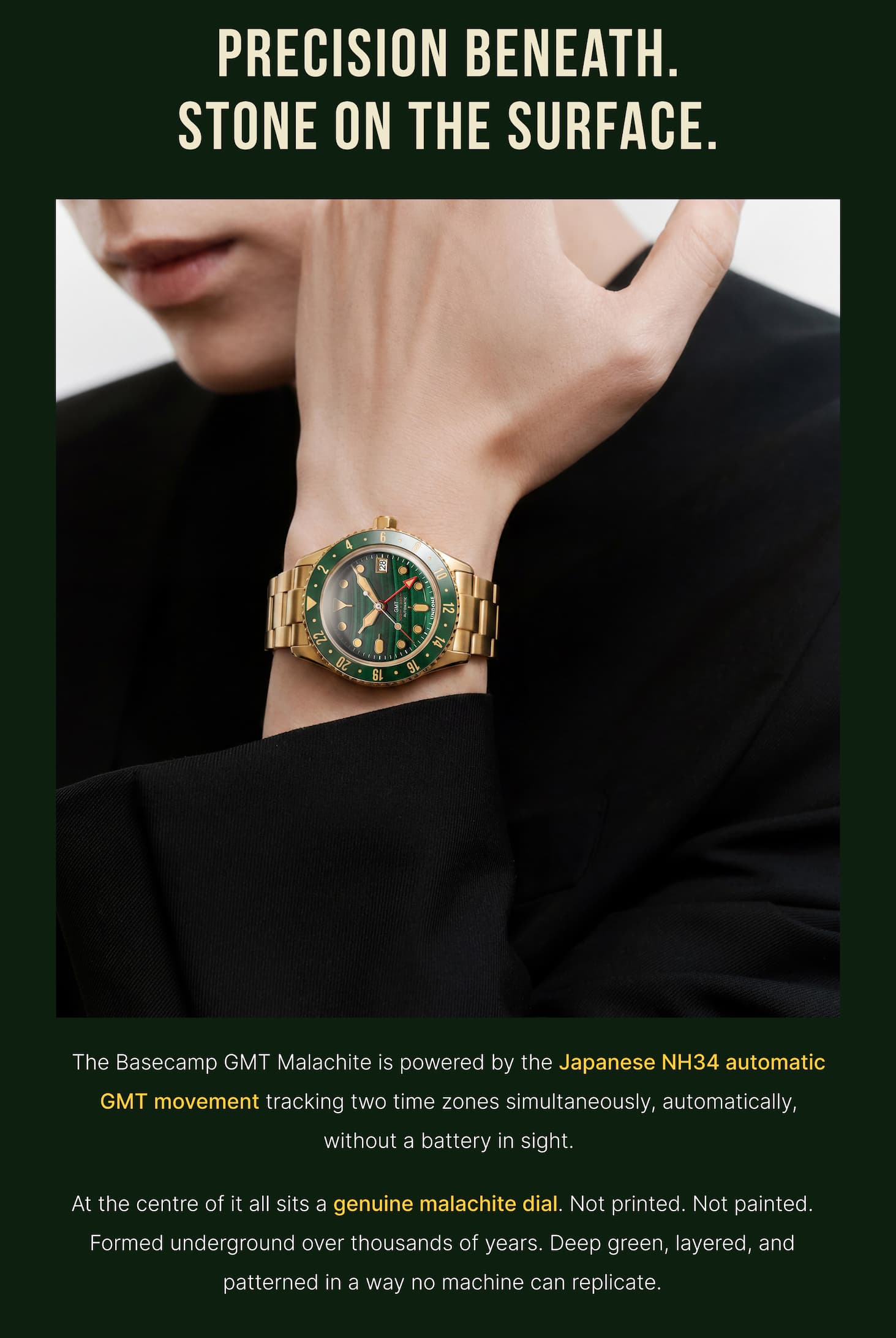 UNDONE - Basecamp GMT Malachite