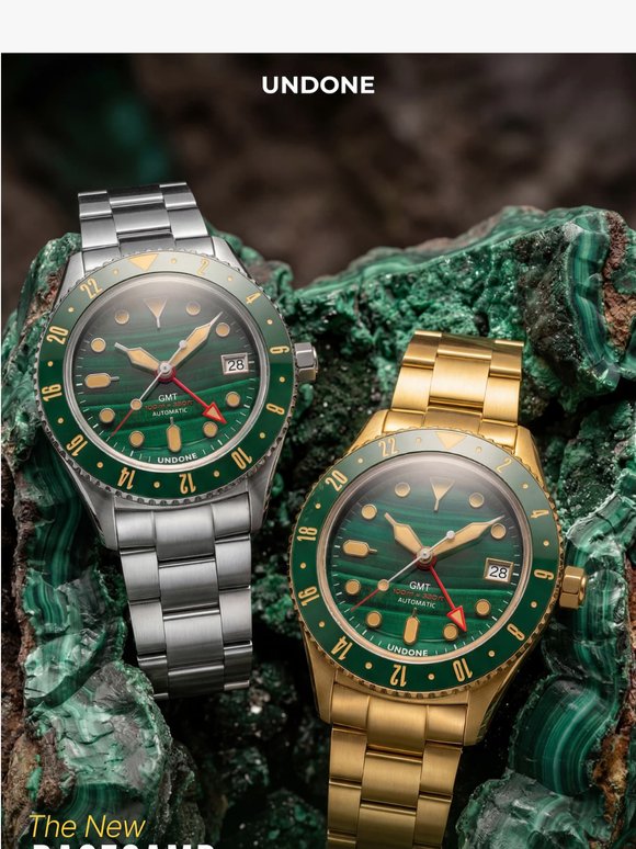 Introducing the New Basecamp GMT Malachite ✨
