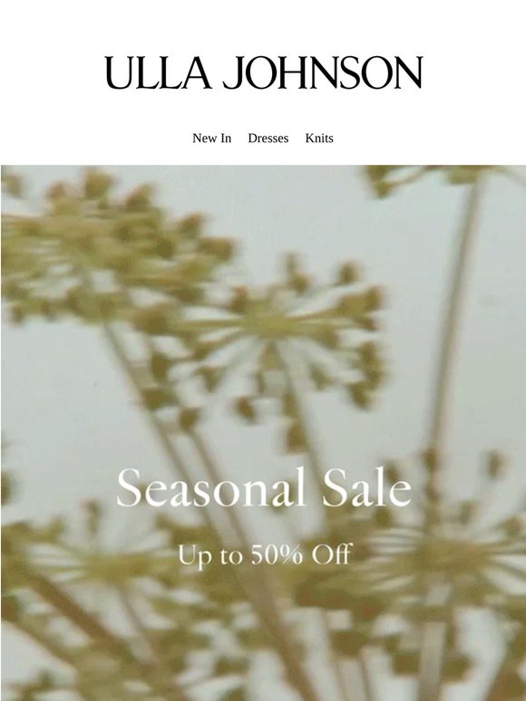 Limited Time: Seasonal Sale