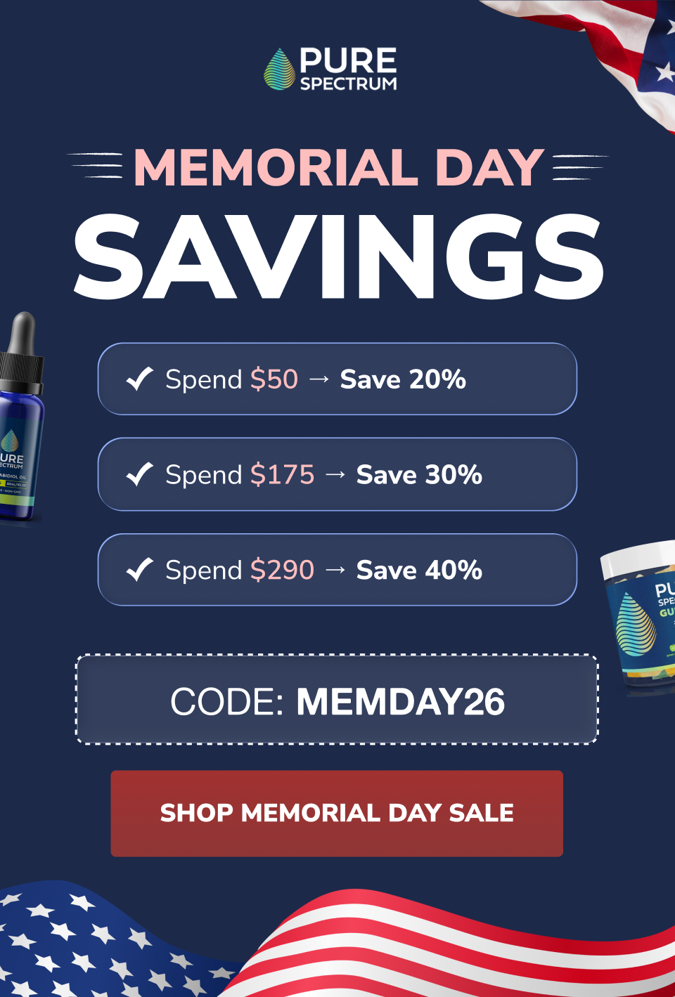 Save up to 40% sitewide + free shipping over $100