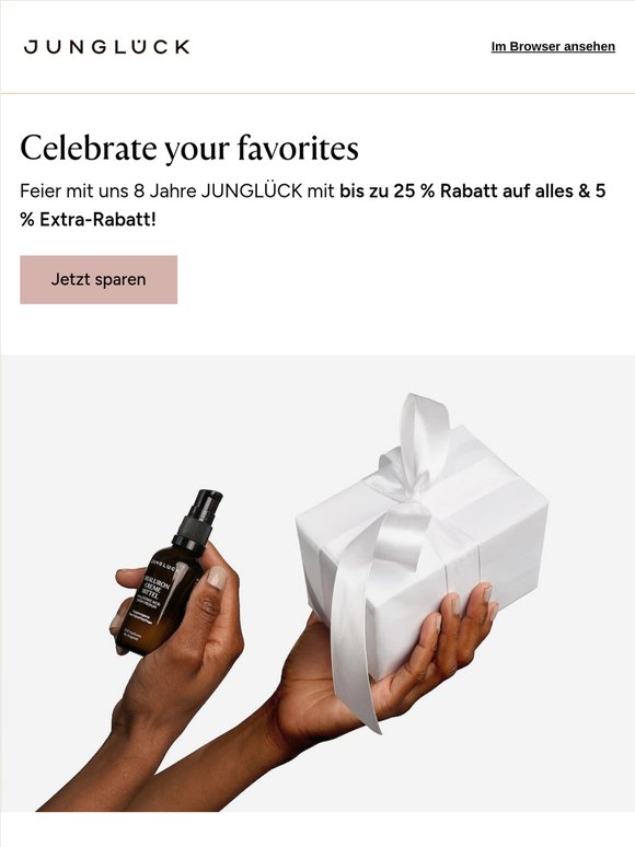 Bis zu -25% & 5% Extra-Rabatt