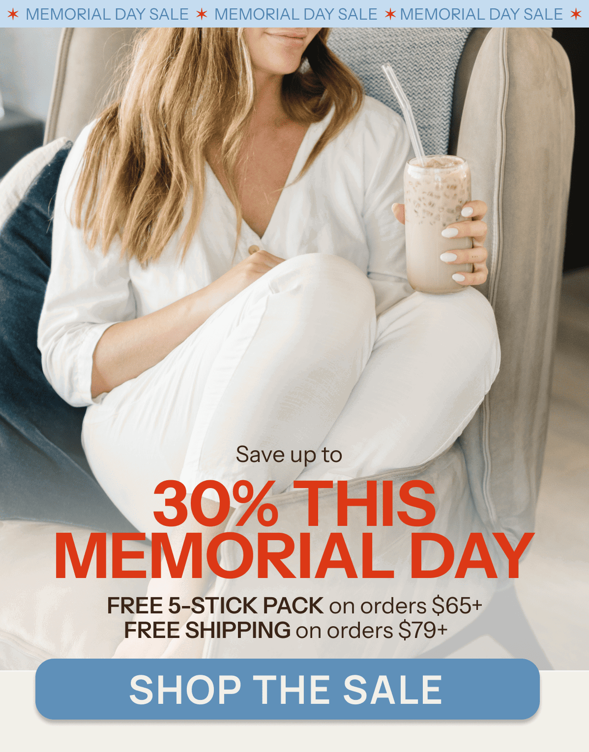 Save up to 30% off this Memorial Day