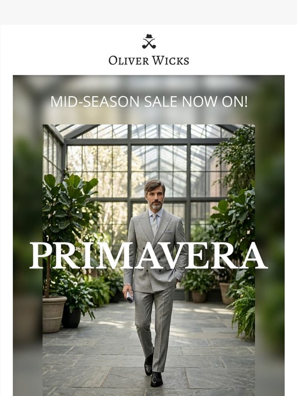 Up to $150 off. Italian cloth. Made for you.