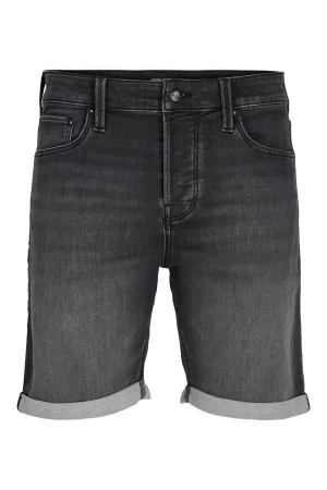 JACK&JONES INTELLIGENCE JJIRICK JJICON I.K. SHORTS GE 062 S: black denim