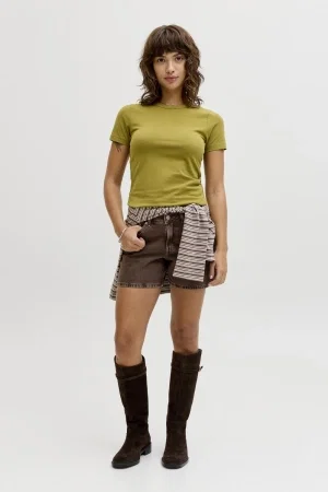 Jack and Jones JXSEVILLE SHORTS MW R111 DNM chocolate brown