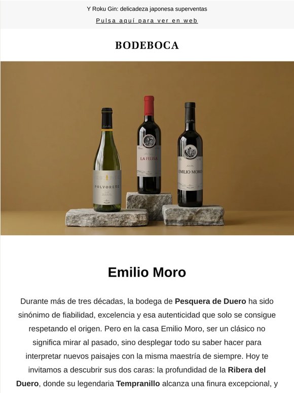 La maestría de Emilio Moro, entre la Ribera y el Bierzo