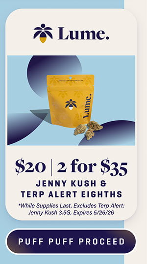 2/$35 Terp Alert 1/8th's