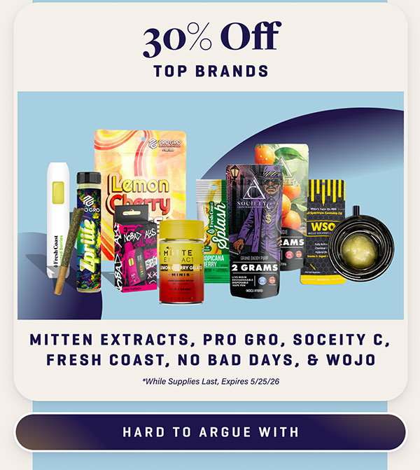30% Off Top Brands