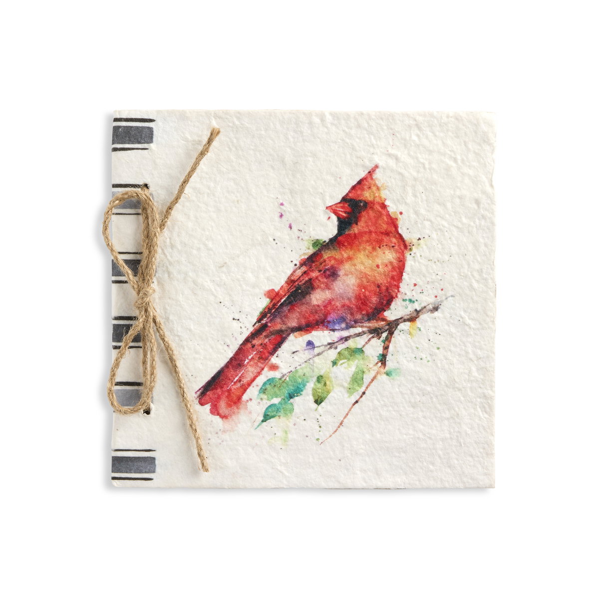Cardinal Paper Mache Journal - 6.5in