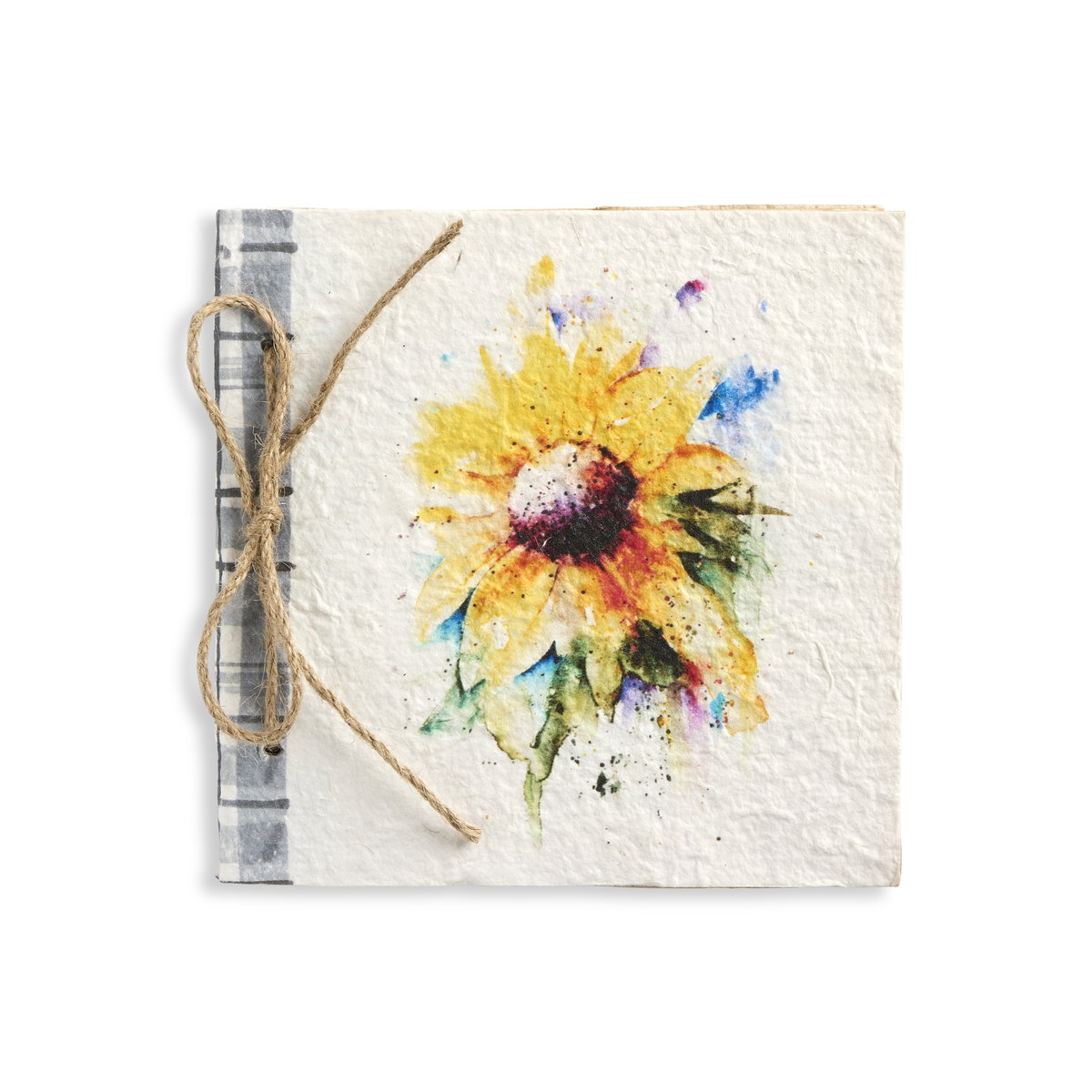 Sunflower Paper Mache Journal