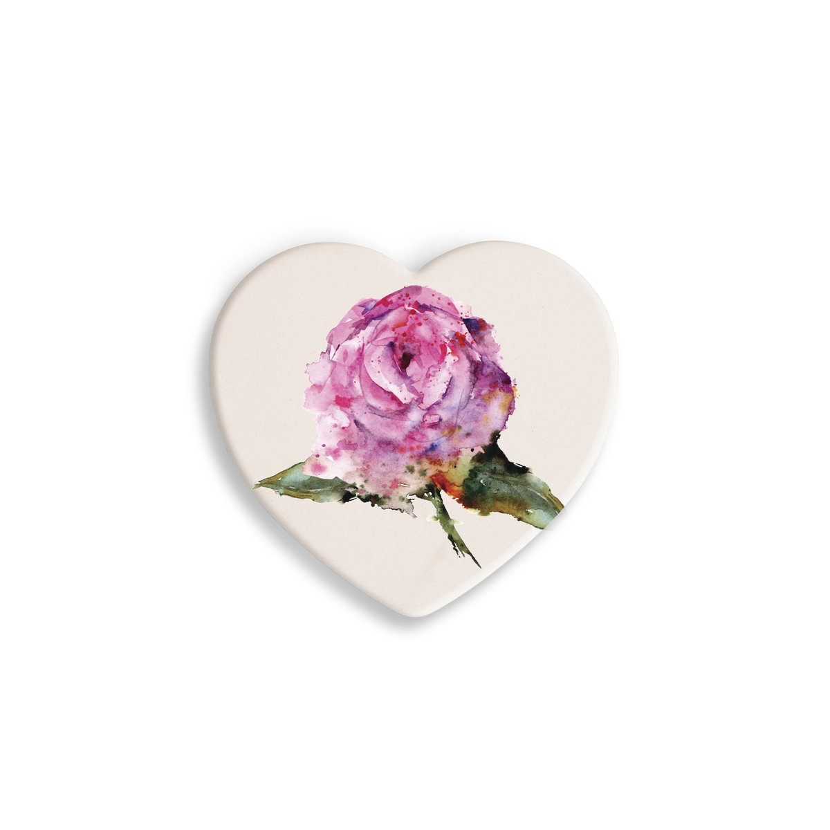 Rose Heart Coaster