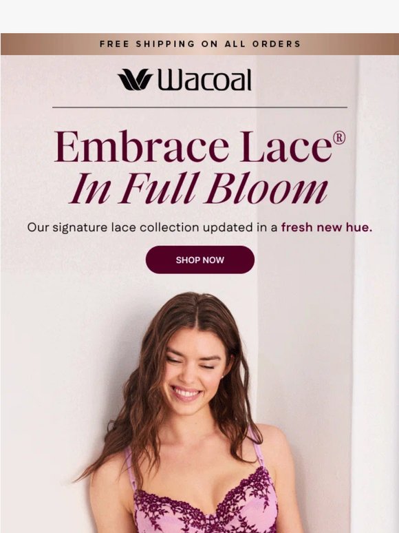 Embrace Lace® Just Bloomed in a NEW Color