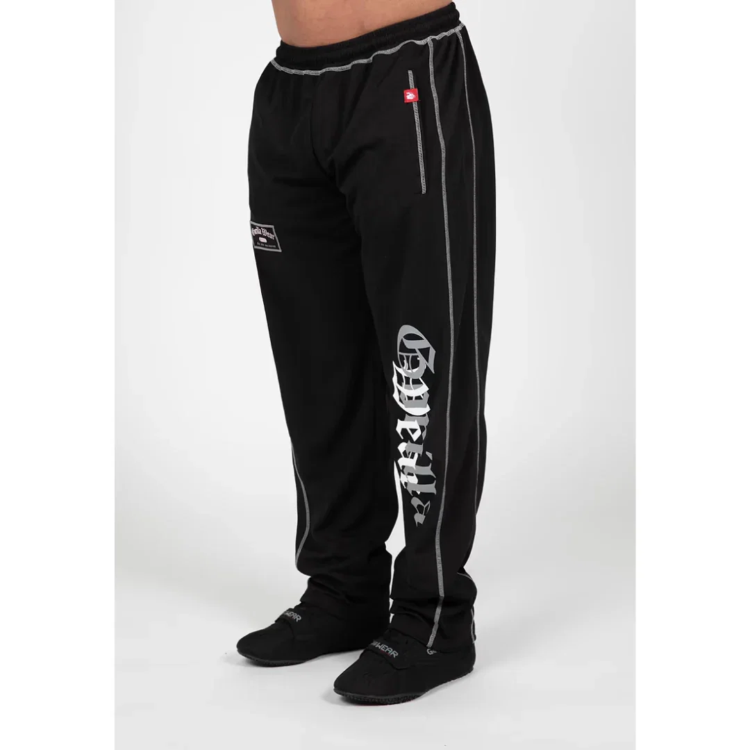 Image of Gorilla Wear Marlow Mesh Pants Black/Gray (p)