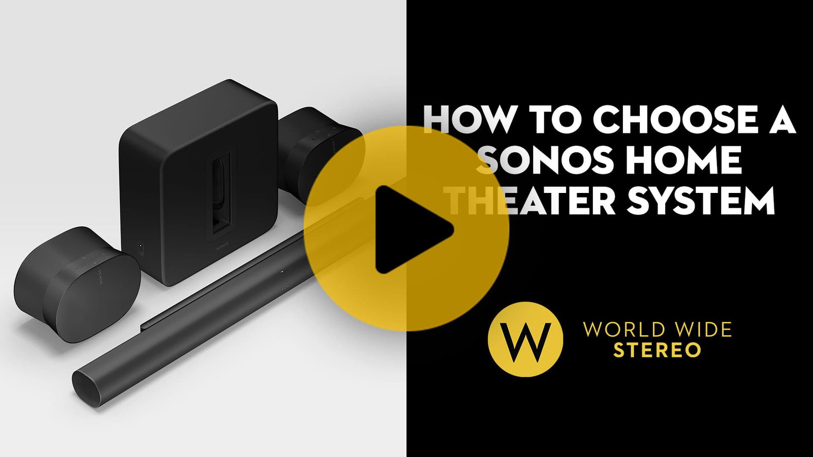 How To Choose A Sonos Home Theater System