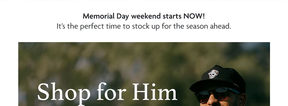 Shop for Him