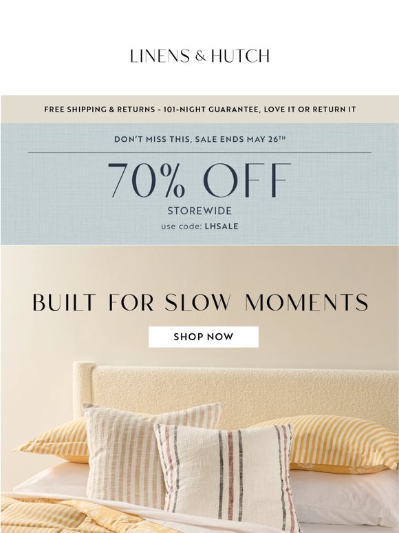 🛏️ Dive into Comfort — 70% Off Storewide + Free Shipping