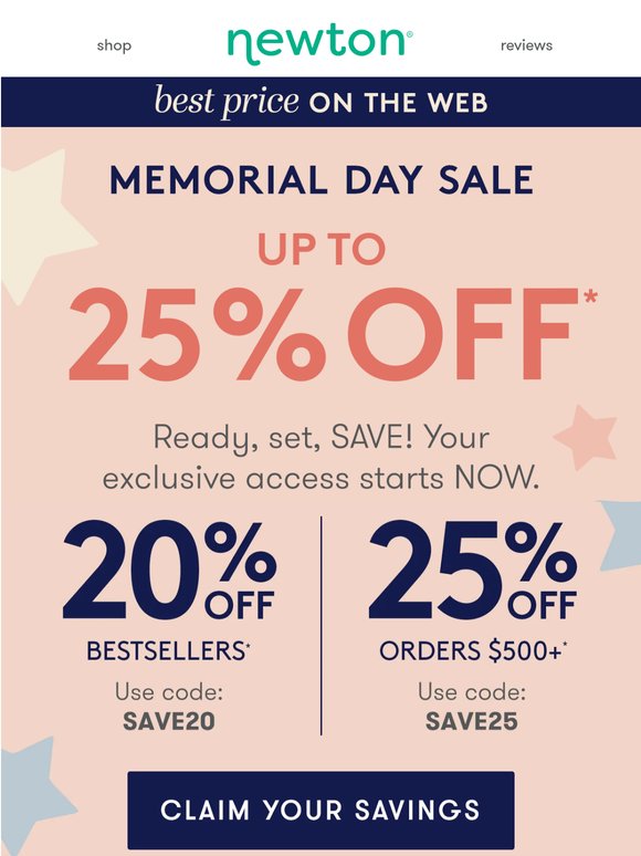 Don’t miss out on first dibs!