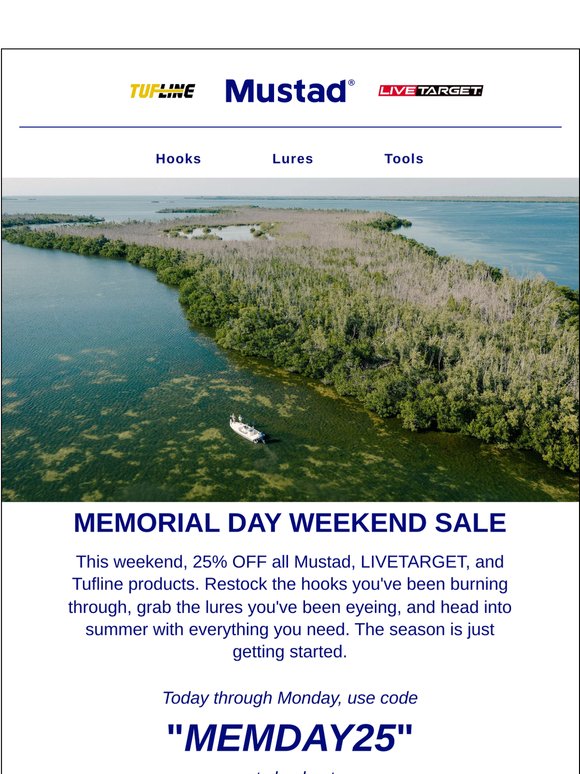 Long Weekend Ahead - 25% OFF Sitewide!