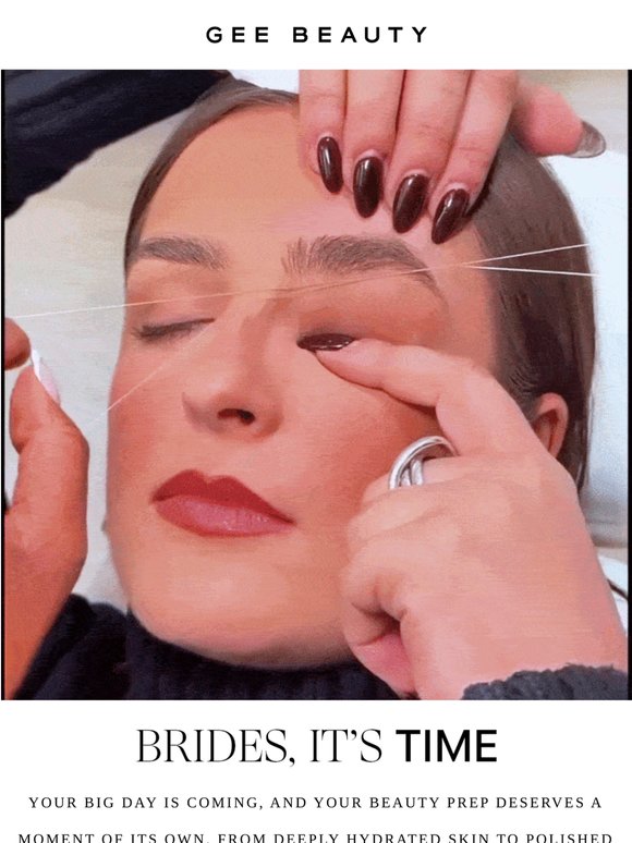 Brides, Let’s Get You Glowing 👰