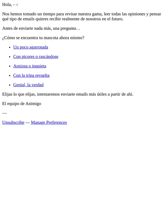 ¿Cómo se encuentra tu mascota?