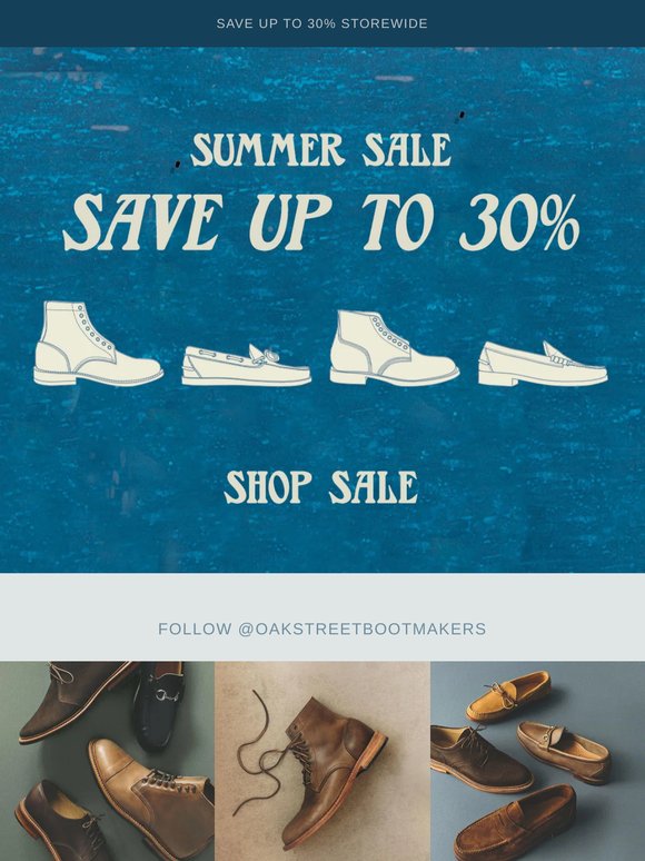 Our Summer Sale Begins