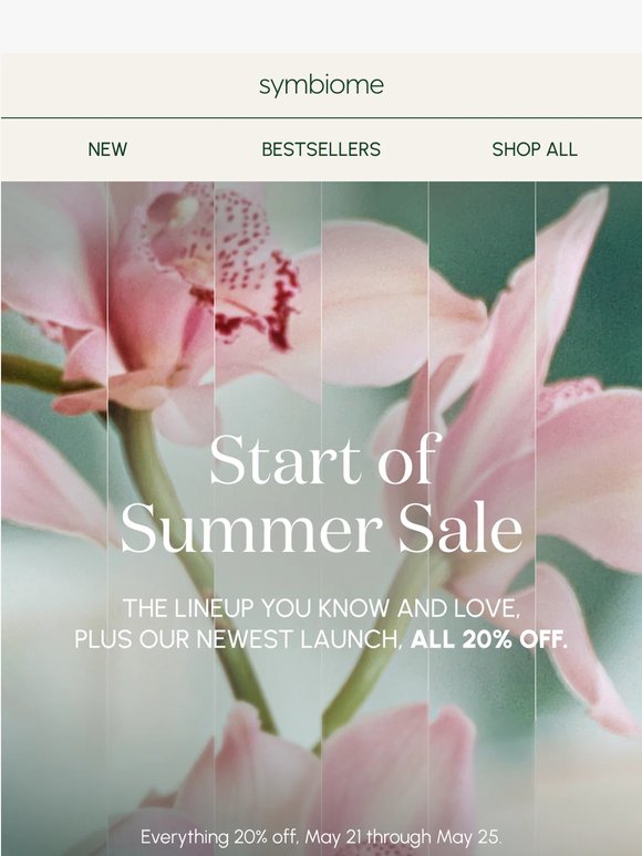 20% off all of it. Happy Memorial Day!