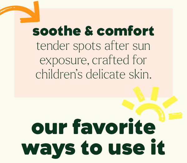 Protect Delicate Skin from Sunburn!