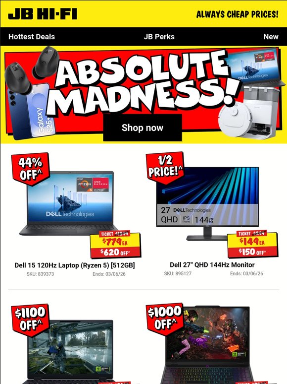 ABSOLUTE MADNESS! This week's deals 👀
