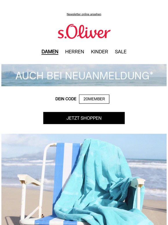 Member Days: 20% Rabatt | Ab ins Blaue