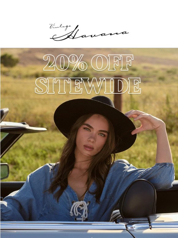Take 20% off your new favorite sneakers & sets 🛍️