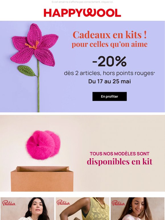 La belle idée cadeau : -20% sur les kits