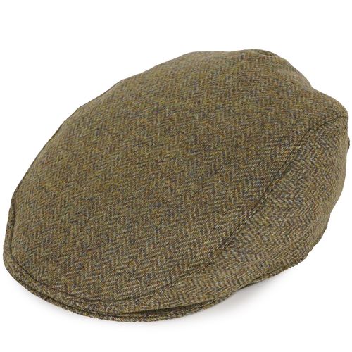 Dents Abraham Moon Flat Cap - Spruce