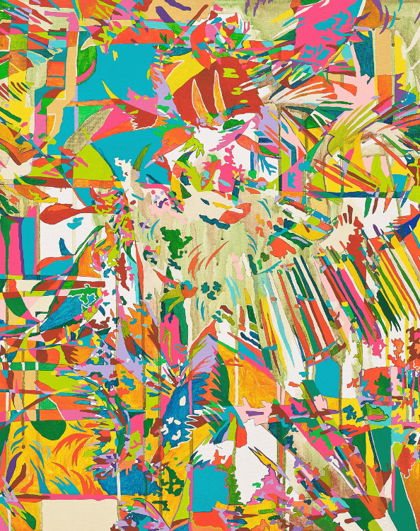 abstract colorful painting