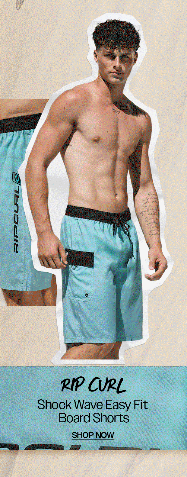 Rip Curl Shock Wave Easy Fit Board Shorts