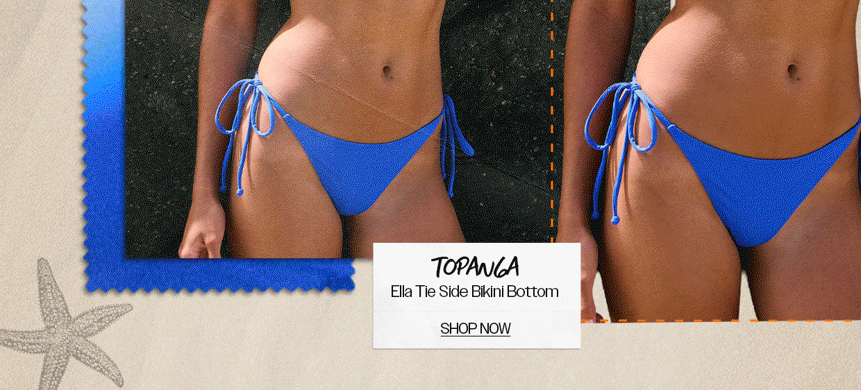 Topanga Ella Tie Side Bikini Bottom