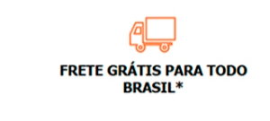 Frete grátis para todo o Brasil*