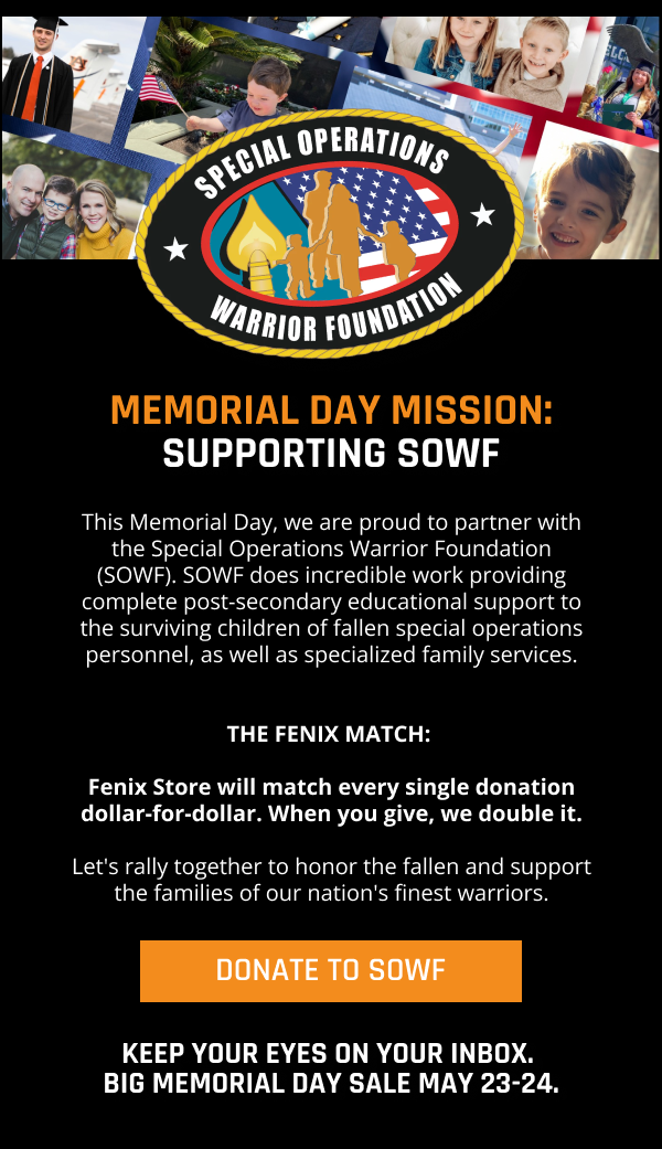 Donate to Special Operations Warrior Foundation!