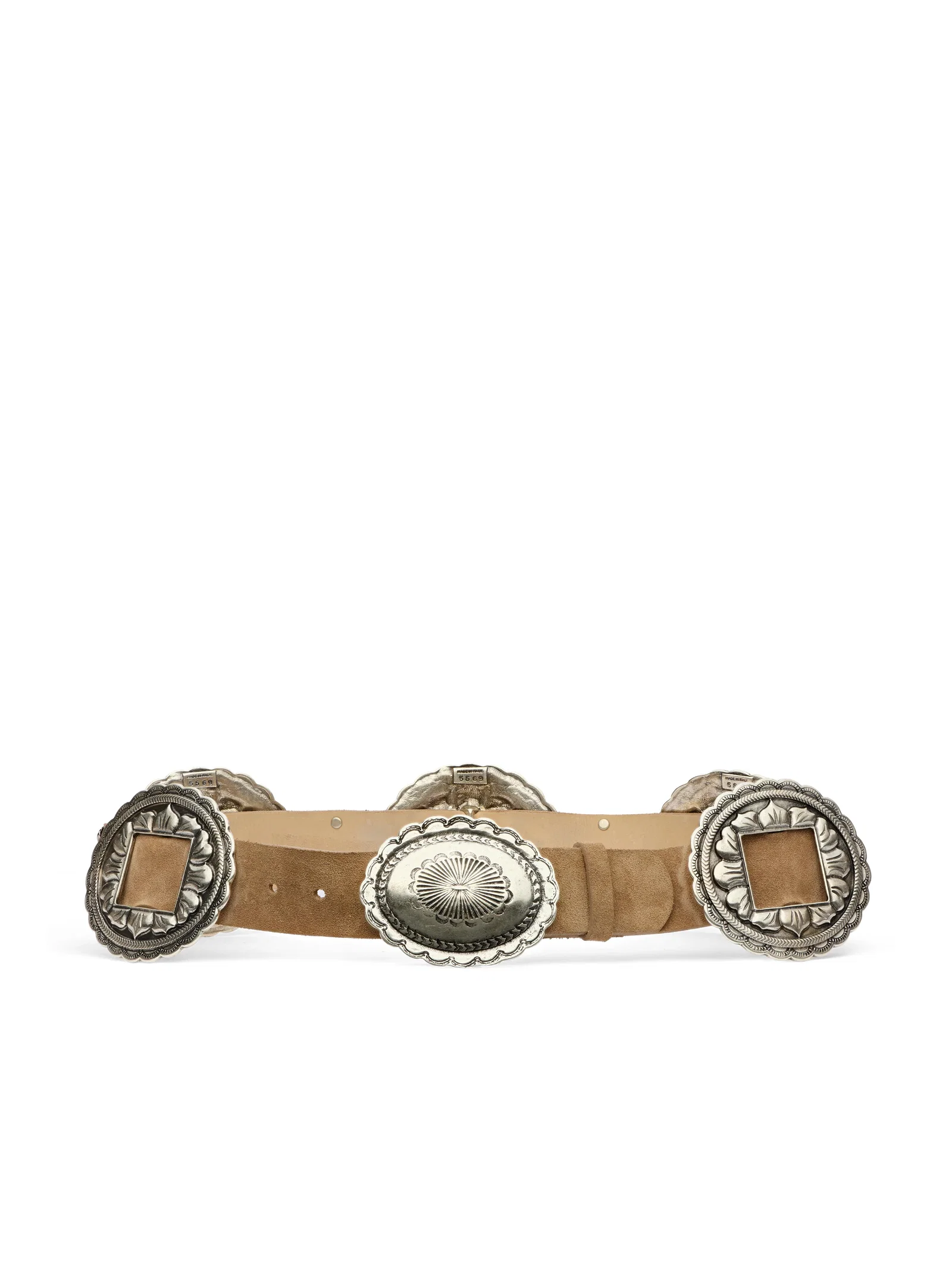 Image of  Austin Suede Belt - Cappuccino Suede