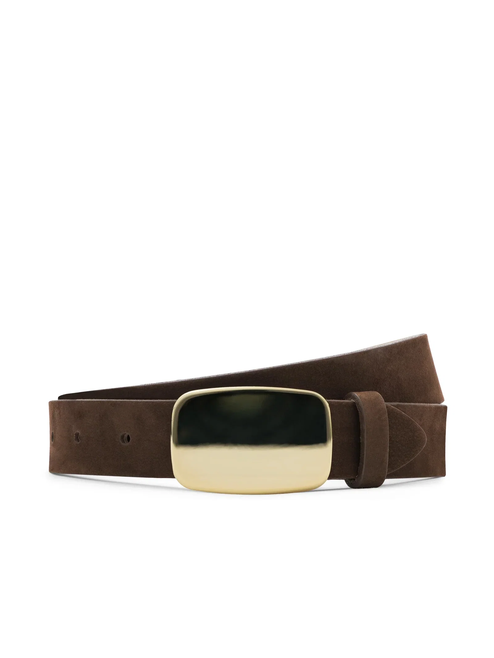 Image of  Hennie Sleek Belt - Chocolate Nubuck